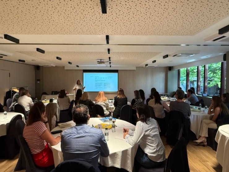 La formació que ha tingut lloc entre els membres de l’Andorra Convention Bureau.